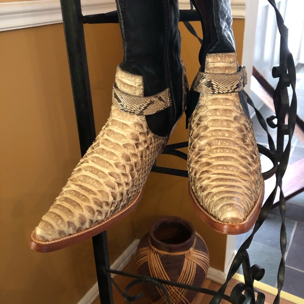 Custom Boots -Python Leather Western Styled! - image 3